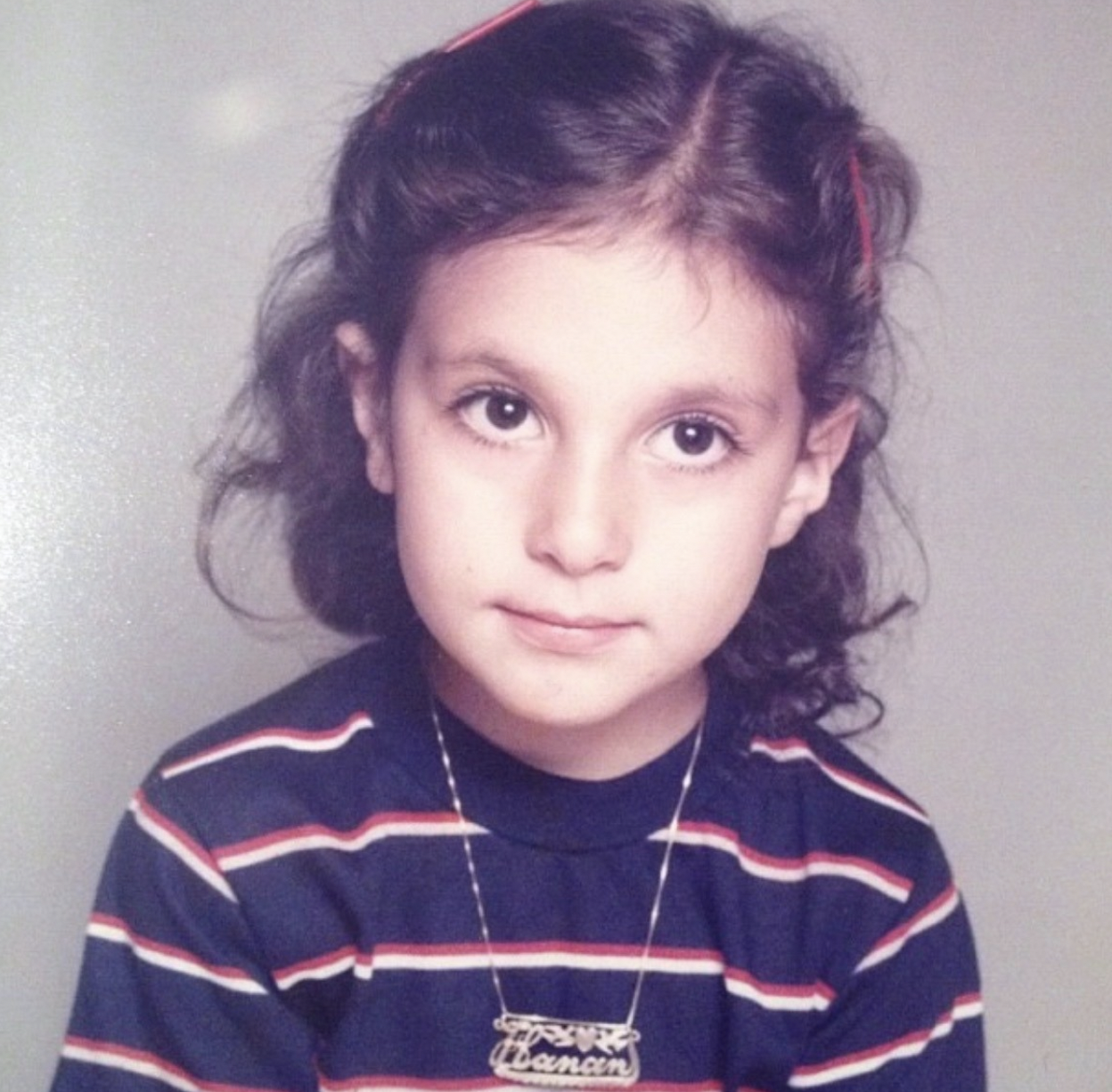 Hanan as a kid